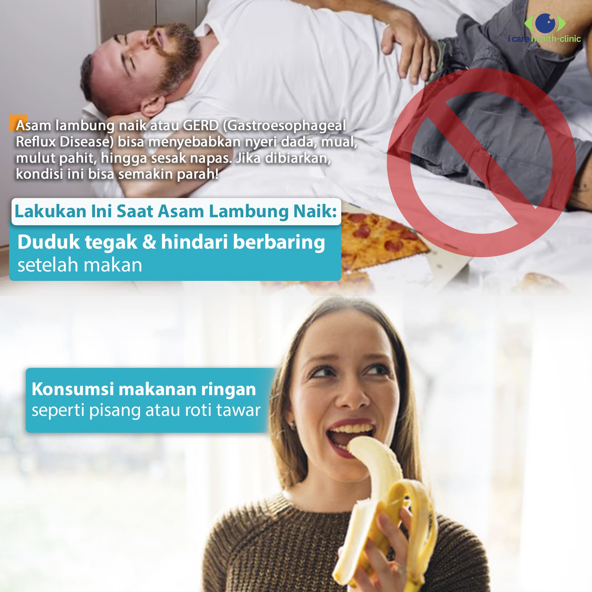Tips Mengatasi Asam lambung (GERD)