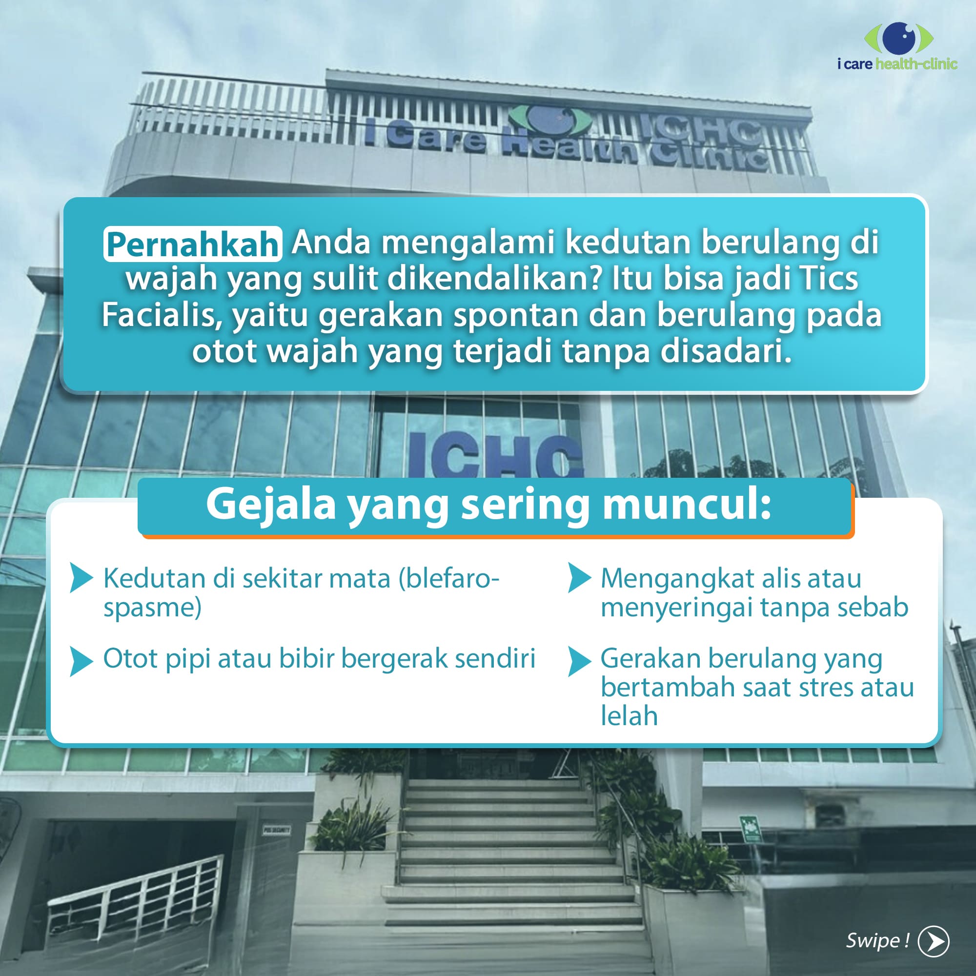 Apa itu TICS FACIAL?