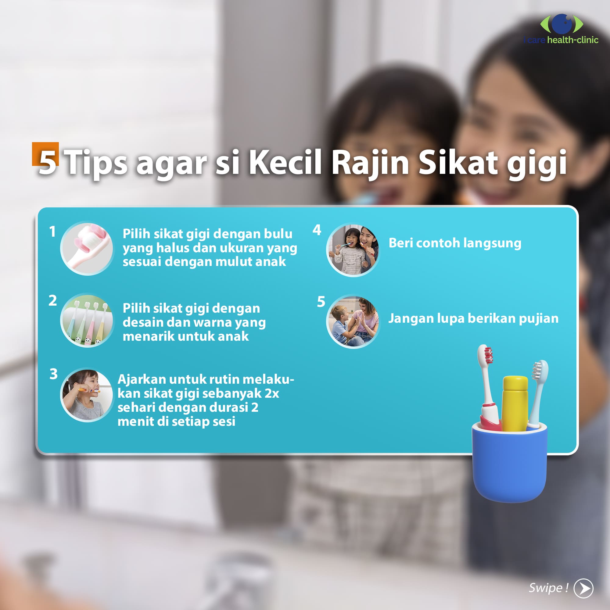 Tips Menjaga Kesehatan Gigi Dan Mulut Anak