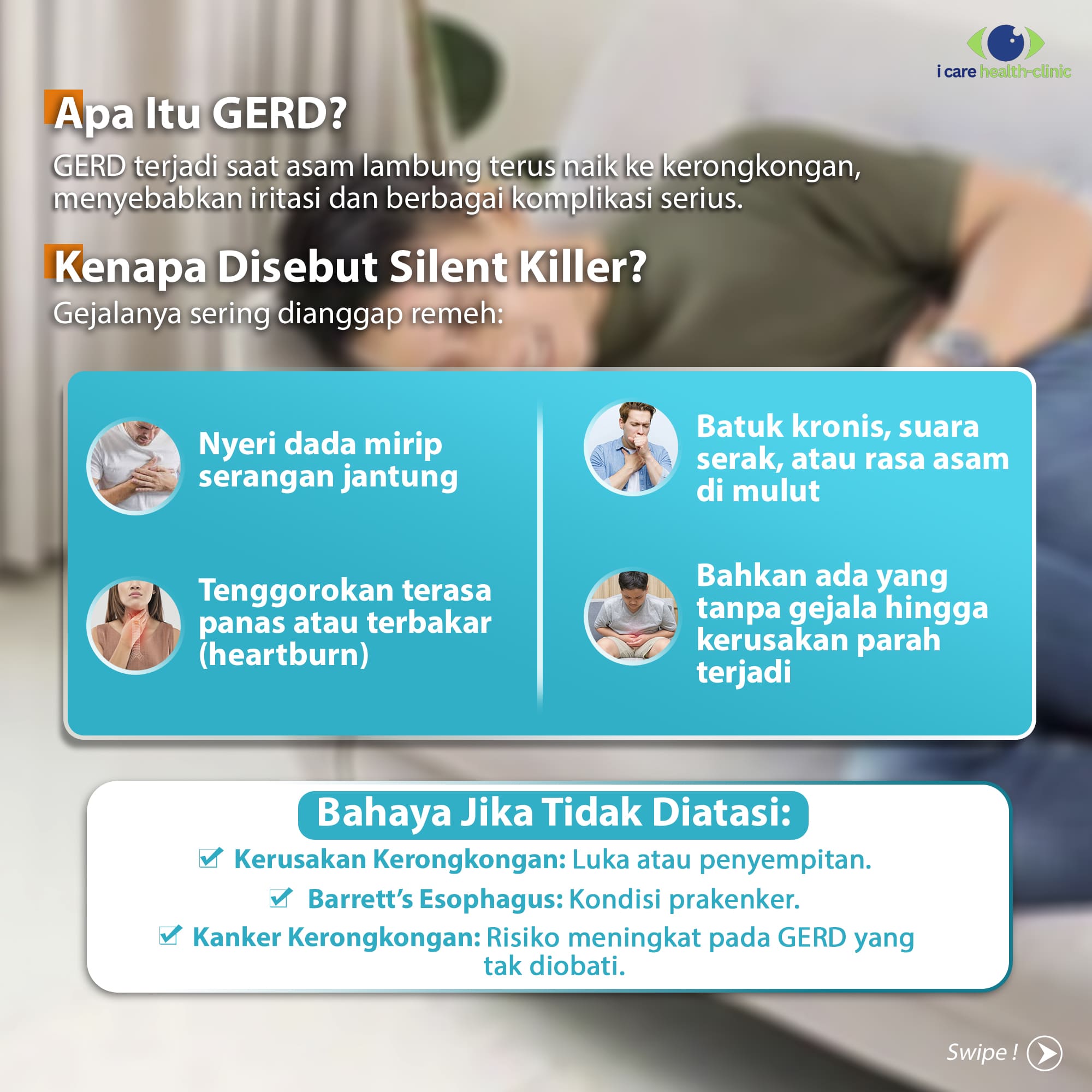 Apa itu GERD? GERD (Gastroesophageal Reflux Disease)